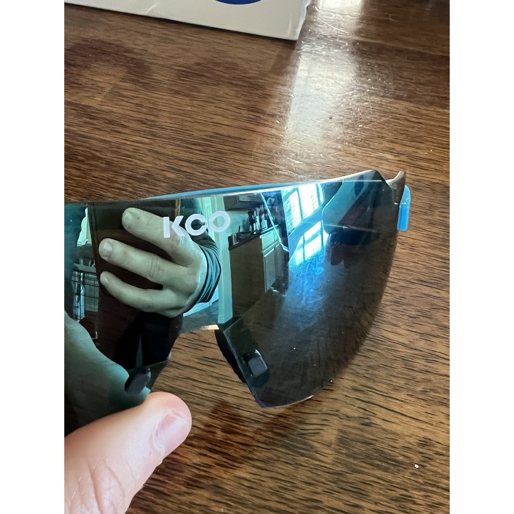 KOO Supernova Blue Matt/Turquoise Sport Sunglasses (OEY00007-910) - Picture 7 of 8